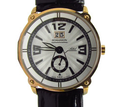TL6136MLS2 кварцнвые часы на кожаном ремне.
