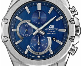 EFR-S567D-2A тонкие часы Edifice с сапфировым стеклом на стальном браслет.